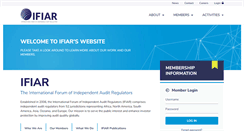Desktop Screenshot of ifiar.org